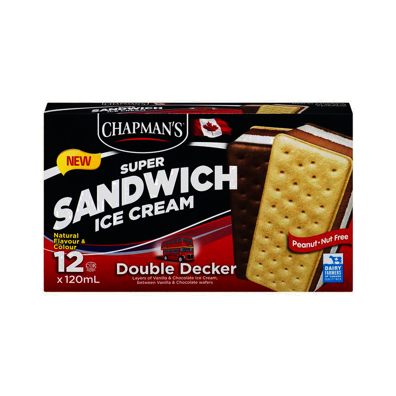 CHAPMANS DBL DECK SANDWICH [12 pkg]