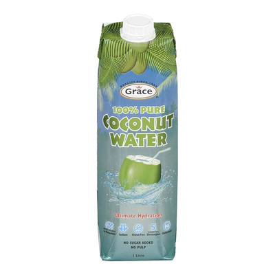 GRACE 100% PURE COCONUT WATER [1 ltr]