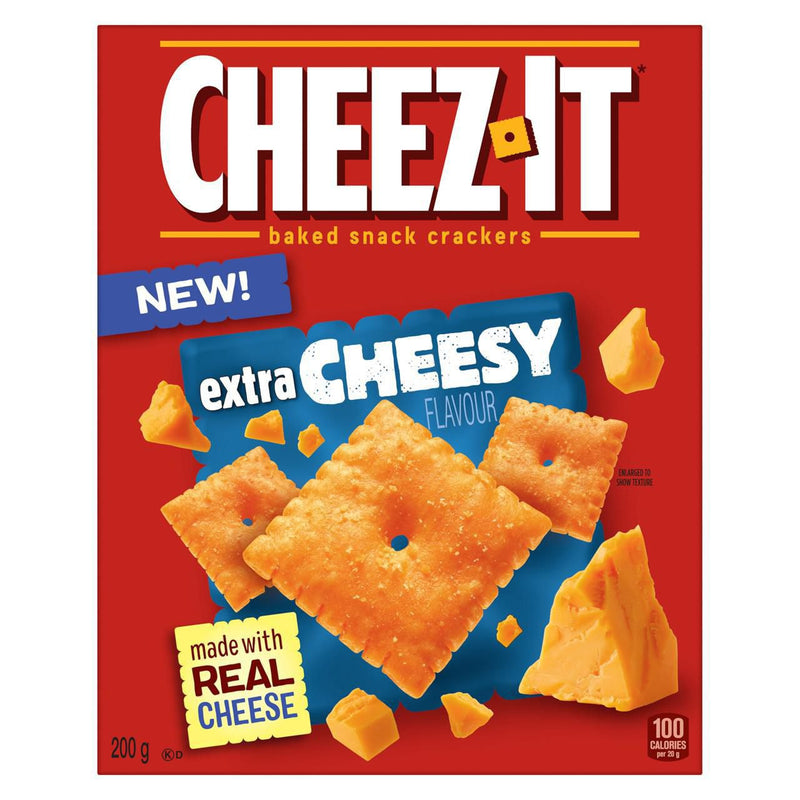 Cheez-It Extra Cheesy Cheese Crackers, 200 g