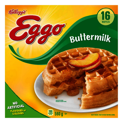KELLOGGS EGGO WAFFLES BUTTER [560 g]