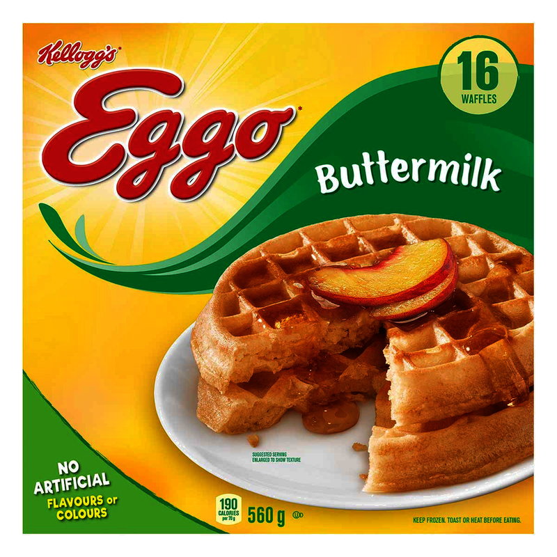 KELLOGGS EGGO WAFFLES BUTTER [560 g]