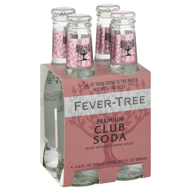 FEVER TREE CLUB SODA [4 pkg]