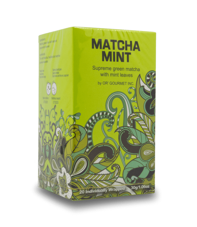 EARTH TEA MATCHA MINT [20 pkg]