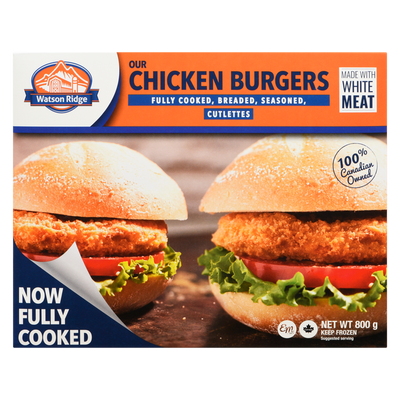 WATSON CHICKEN BURGERS [800 g]