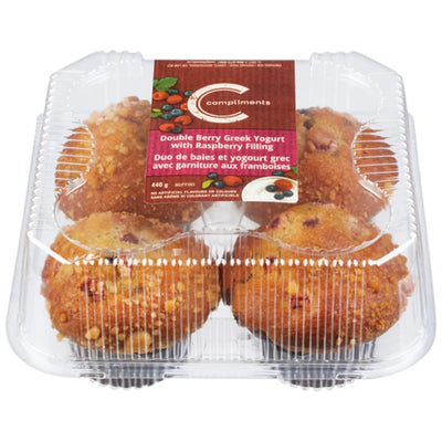 DOUBLE BERRY GR. YOGURT MUFFIN [440 g]