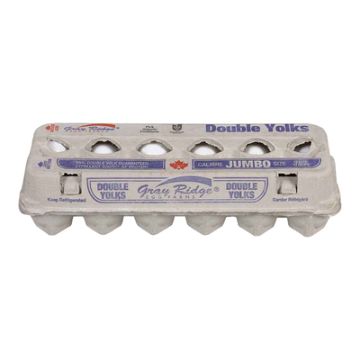 GRAYRIDGE DOUBLE YOLKS [12 pkg]