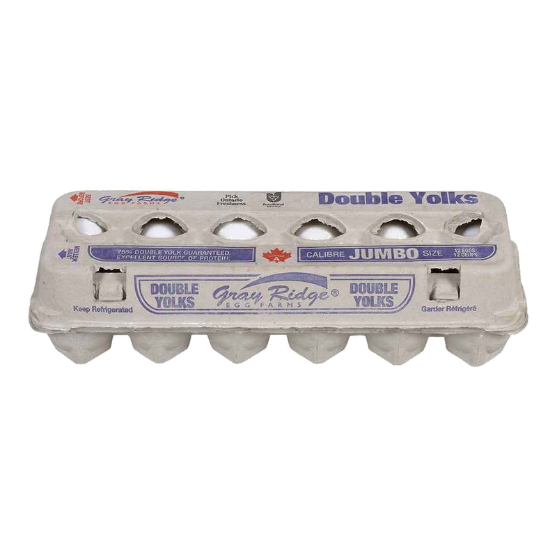 GRAYRIDGE DOUBLE YOLKS [12 pkg]