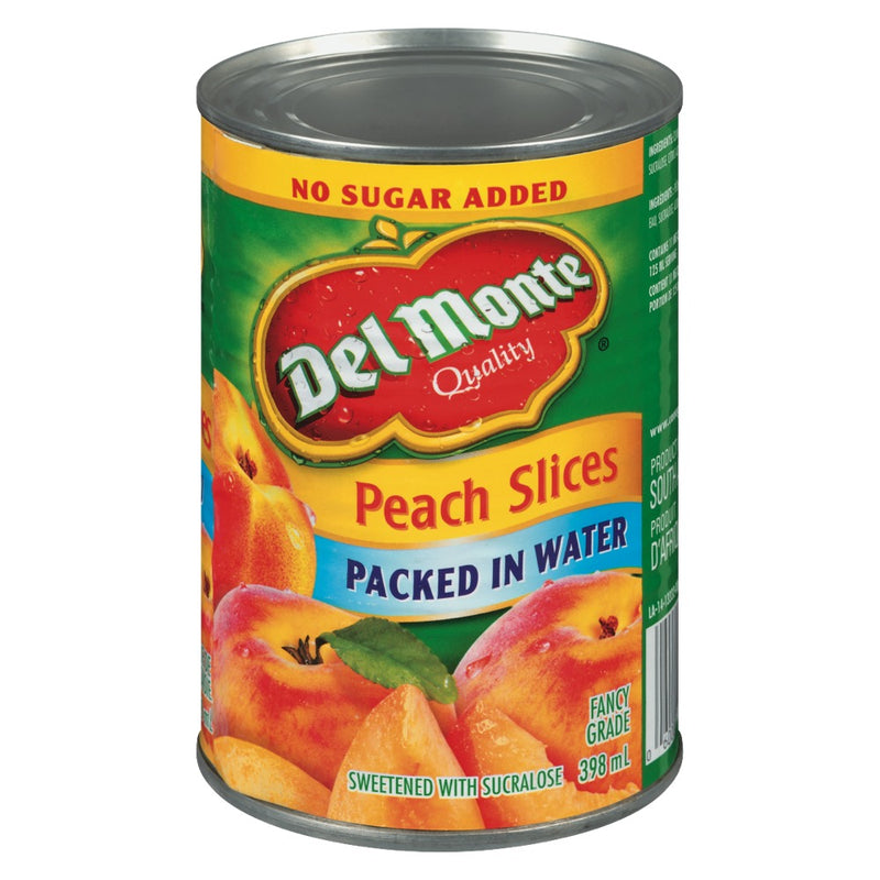 DELMONTE PEACH SLICED IN WATER [398 ml]
