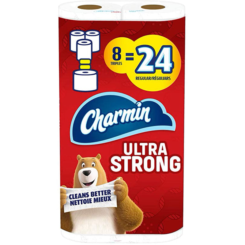 CHARMIN ULTRA STRONG TRIPLE [8 pkg]