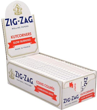 ZIG ZAG KUTCORNERS SLOW BURN [100 pkg]