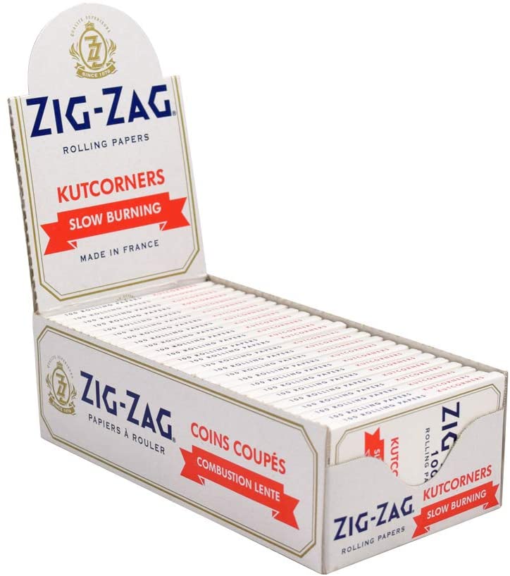 ZIG ZAG KUTCORNERS SLOW BURN [100 pkg]