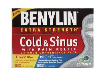 Benylin Cold & Sinus, 20 ct