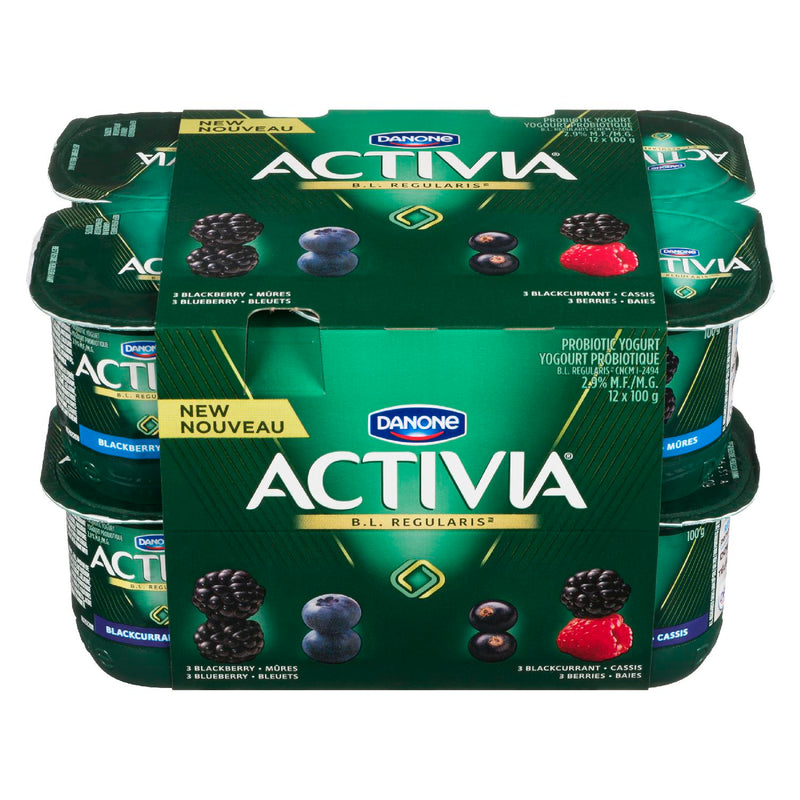 DANONE ACTIVIA BLACK [12 pkg]