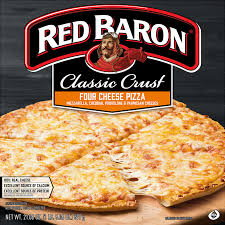 RED BARON PIZZA SINGLES 4CHEES [318 g]