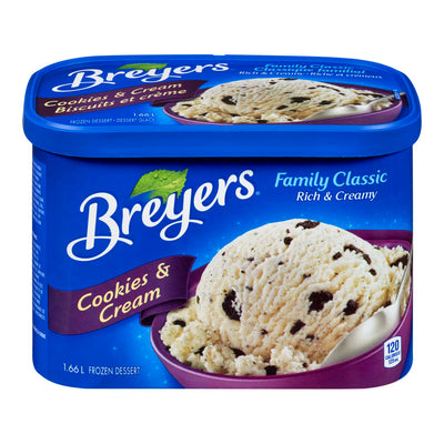 BREYER CLASSIC COOKIES/CREAM [1.66 ltr]