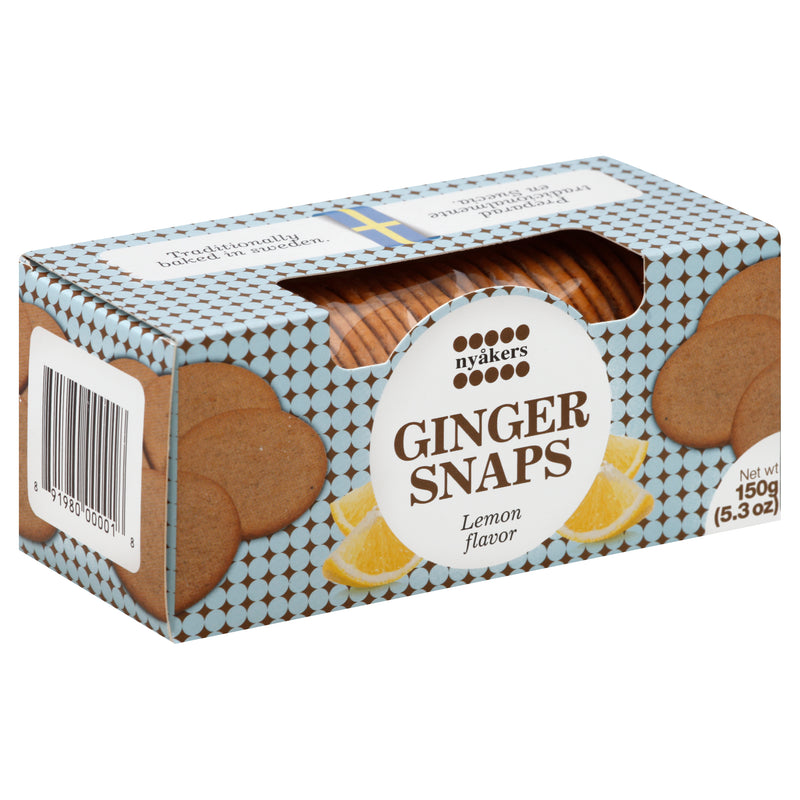 NYAKERS GINGER SNAPS LEMON [1 ea]