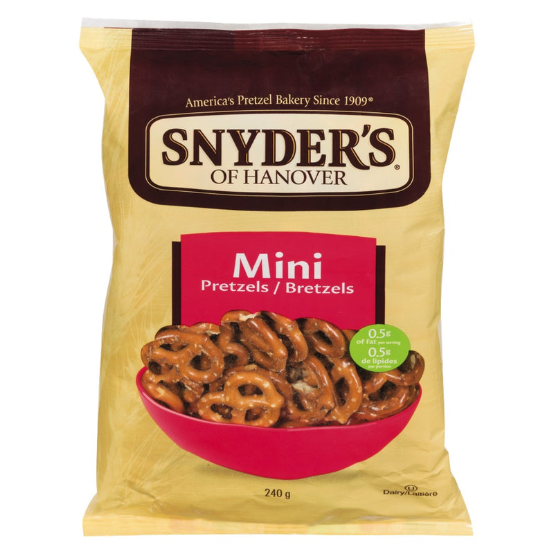 SNYDERS PRETZELS MINI [240 g]