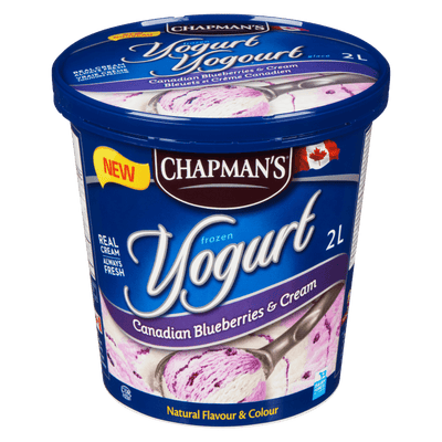 CHAPMANS YOGOURT BLUEBEERY CR [2 ltr]
