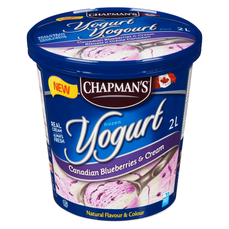 CHAPMANS YOGOURT BLUEBEERY CR [2 ltr]