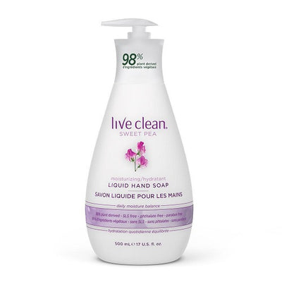 LIVE CLEAN SWEET PEA HAND SOAP [500 ml]