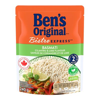 BENS BASMATI CILANTRO N LIME [240 g]