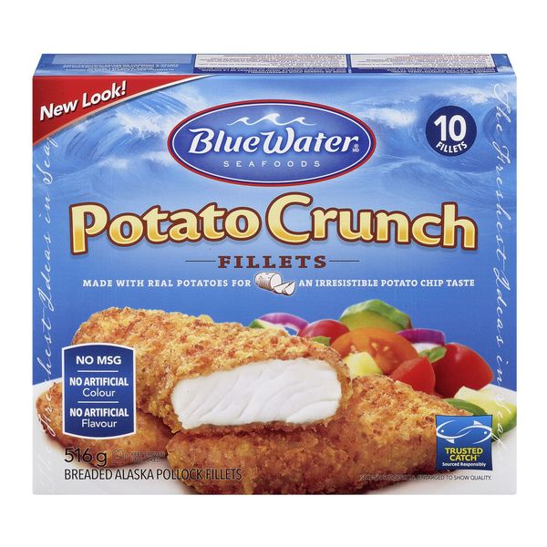 BLUEWATER POTATO CRUNCH FILLET [516 g]