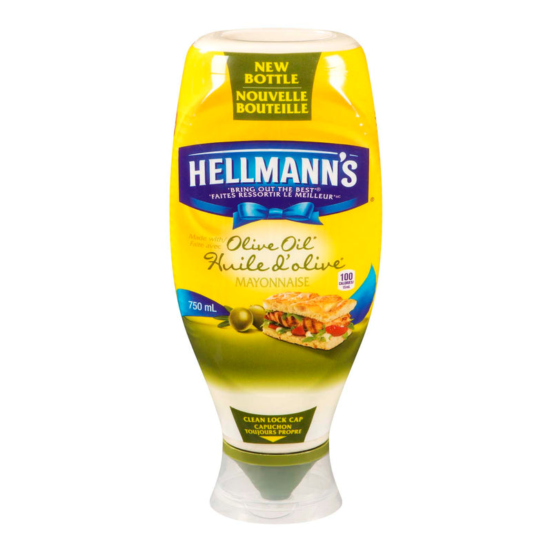 HELLMANNS SQ MAYO OLIVE OIL [750 ml]