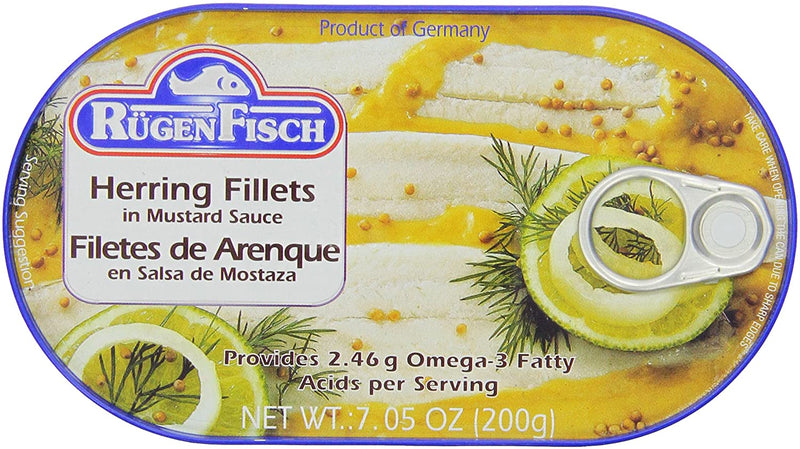 RUGEN FISCH HERRING IN MUSTARD [200 g]