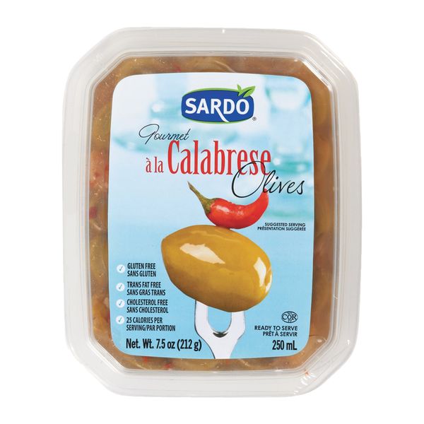 SARDO CALABRESE STYLE OLIVES