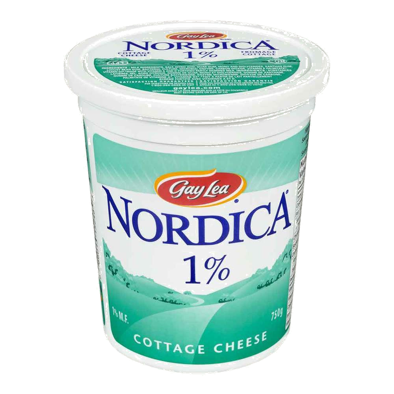 NORDICA COTTAGE CHEESE 1% [750 ml]