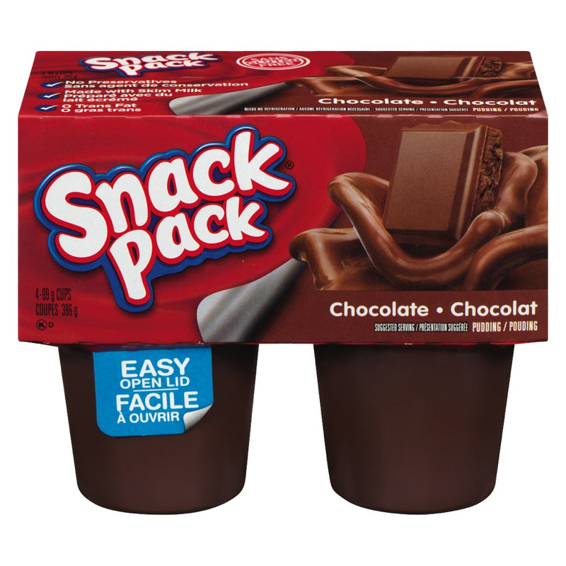 HUNTS CHOCOLATE PUDDING [4 pkg]