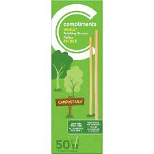 COMPLIMENTS WHEAT STRAWS [50 un]