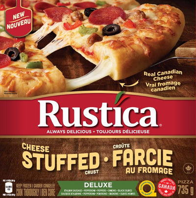 RUSTICA PIZZA CHSE STFF DELUXE [735 g]