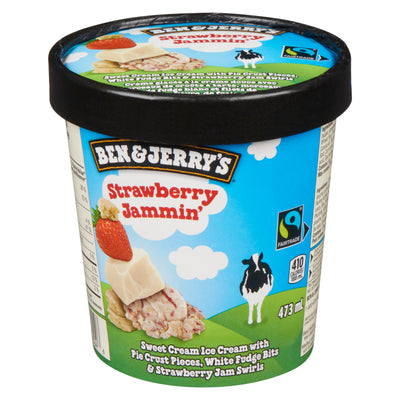 BEN AND JERRys STRAWBERRY JAM [473 ml]