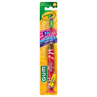 GUM CRAYOLA TIMER TOOTHBRUSH [1 ea]