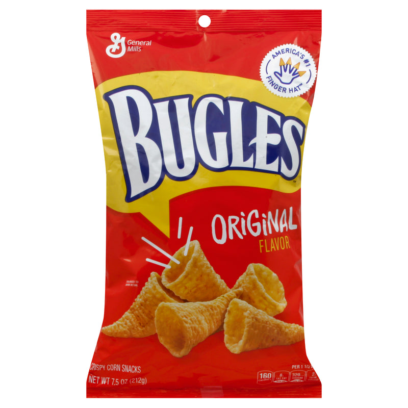 Bugles Crispy Original Corn Snacks, 213 g