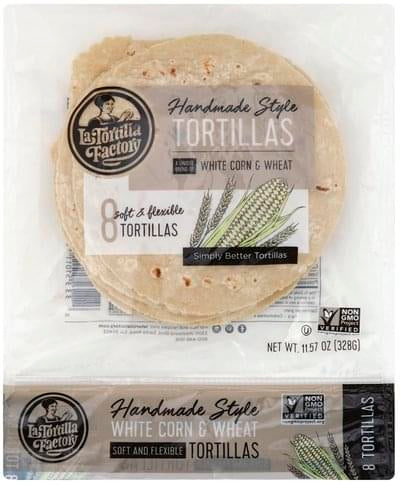 LA TORTILLA FACTORYWHITE CORN [328 g]