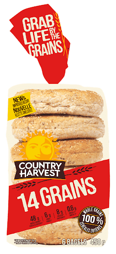 CH BAGELS 14 GRAINS [450 g]
