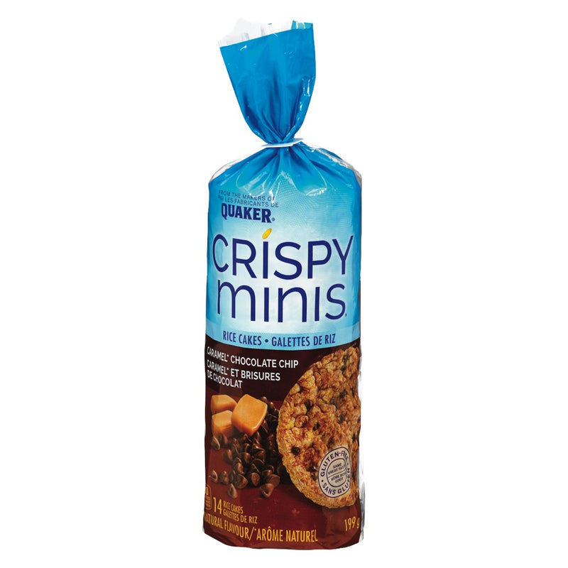 QUAKER RICE CAKES CARAMEL CHOC [199 g]