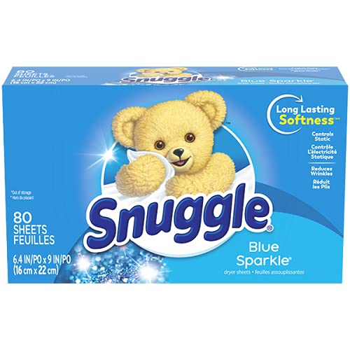 SNUGGLE FABRIC SHEETS [80 pkg]