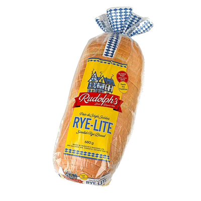 RUDOLPHS RYE-LITE RYE BREAD [680 g]