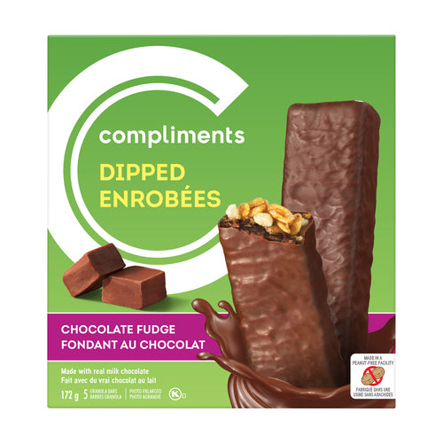 COMP DIPPED CHOC FUDGE BARS [172 g]