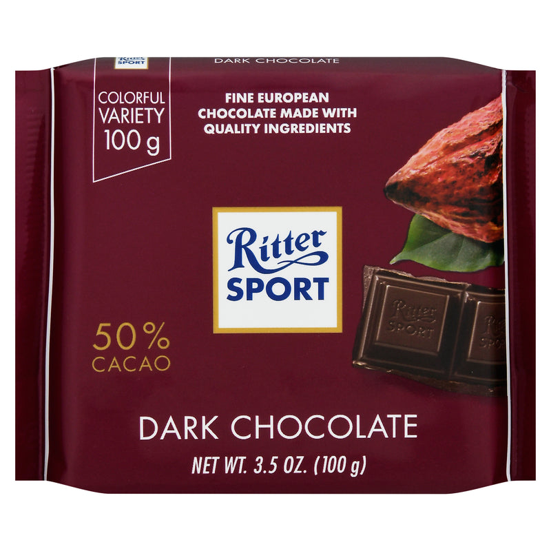 RITTER SPORT DARK CHOCOLATE [100 g]