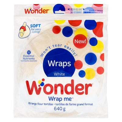 WONDER WHITE WRAPS [640 g]