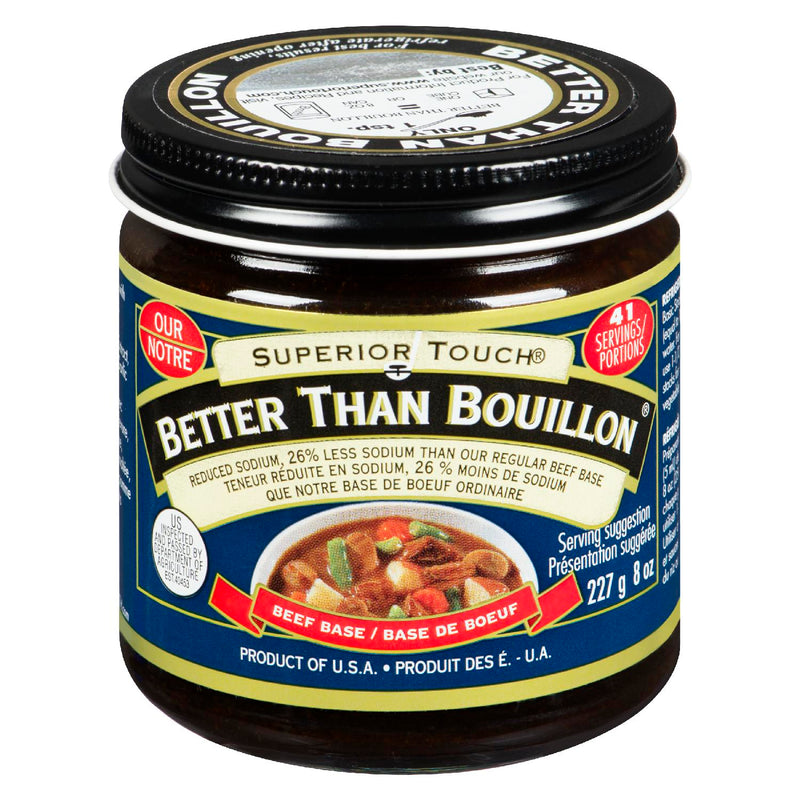 Better Than Bouillon Reduced Sodium Beef Base, 227 g