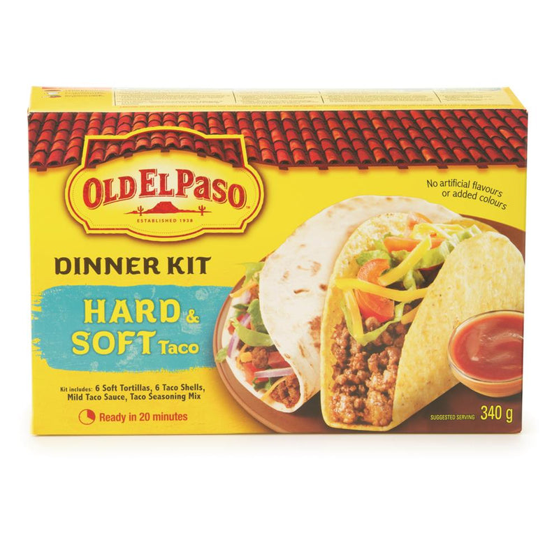 OEP HARD&SOFT TACO KIT [340 g]
