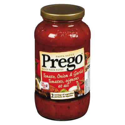 PREGO TOMATO ONION GARLIC [645 ml]