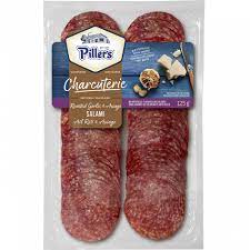 PILLERS GARLIC ASIAGO SALAMI [125 g]