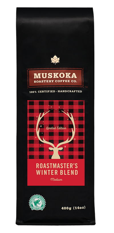 Muskoka Roastmaster's Winter Blend Ground Coffee, 400g