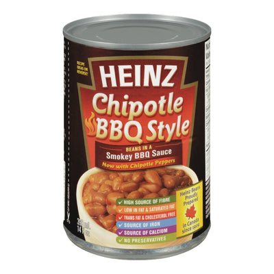 HEINZ BBQ STYLE BEANS [398 ml]